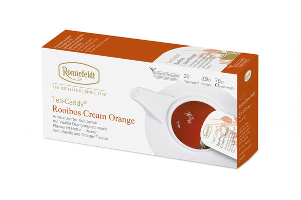 Rooibos Cream Orange - Крим Оранж Ароматизированный травяной чай со вкусом ванили и апельсина